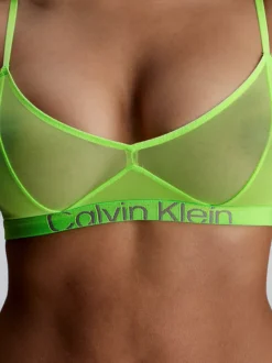 Calvin Klein Mesh Bralette - Future Shift -Calvin Cloth Shop 000QF7390E FUE alternate4