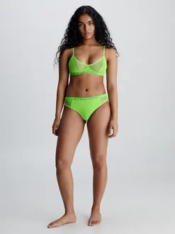 Calvin Klein Mesh Bralette - Future Shift -Calvin Cloth Shop 000QF7390E FUE alternate5