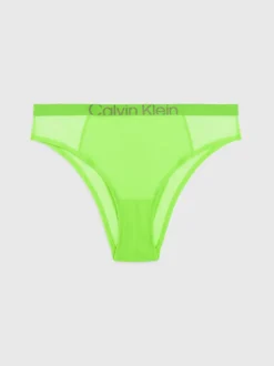 Calvin Klein Mesh High Leg Tanga - Future Shift