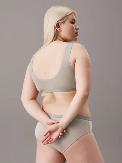 Calvin Klein Plus Size Bralette - Future Shift -Calvin Cloth Shop 000QF7461E PET alternate2