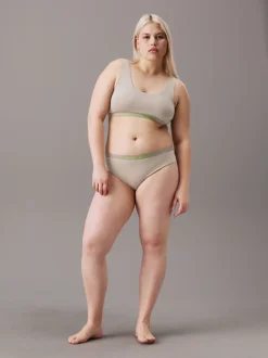 Calvin Klein Plus Size Bralette - Future Shift -Calvin Cloth Shop 000QF7461E PET alternate4