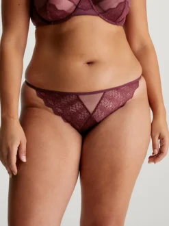 Calvin Klein Lace String Thong -Calvin Cloth Shop 000QF7502E GEX alternate2