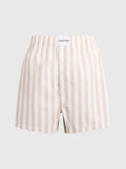 Calvin Klein Pyjama Shorts - Pure Cotton -Calvin Cloth Shop 000QS6892E FRN alternate5