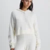 Calvin Klein Soft Knit Lounge Hoodie -Calvin Cloth Shop 000QS7000E 101 main
