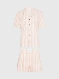 Calvin Klein Shorts Pyjama Set - Pure Cotton -Calvin Cloth Shop 000QS7072E FRN alternate5