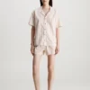 Calvin Klein Shorts Pyjama Set - Pure Cotton -Calvin Cloth Shop 000QS7072E FRN main