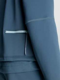 Calvin Klein Zip Up Logo Hoodie -Calvin Cloth Shop 00GMF3J408 CEG alternate3