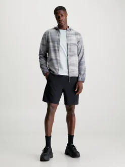 Calvin Klein Printed Hooded Windbreaker -Calvin Cloth Shop 00GMF3O513 13M alternate4