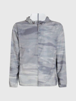 Calvin Klein Printed Hooded Windbreaker -Calvin Cloth Shop 00GMF3O513 13M alternate5