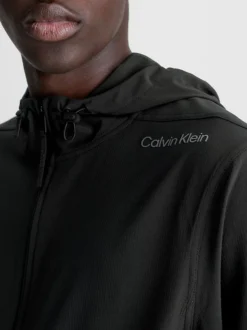 Calvin Klein Hooded Windbreaker -Calvin Cloth Shop 00GMS3O502 BAE alternate3