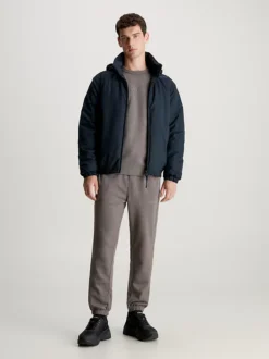 Calvin Klein Relaxed Cotton Terry Joggers -Calvin Cloth Shop 00GMS3P604 N6N alternate3