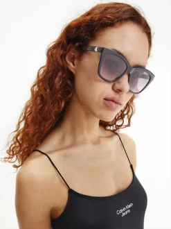 Calvin Klein Square Sunglasses CKJ22608S -Calvin Cloth Shop 0CKJ22608S 001 alternate3