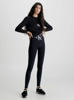 Calvin Klein High Waisted Leggings -Calvin Cloth Shop C701220429 001 alternate3