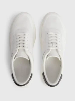 Calvin Klein Leather And Knit Trainers -Calvin Cloth Shop HM0HM00922 0K9 alternate2