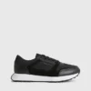 Calvin Klein Recycled CORDURA® And Leather Trainers 2 Calvin Klein Recycled CORDURA® And Leather Trainers -Calvin Cloth Shop HM0HM00926 BEH main