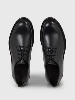 Calvin Klein Leather Lace-Up Shoes -Calvin Cloth Shop HM0HM01230 BEH alternate2