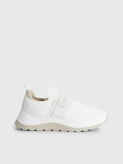 Calvin Klein Recycled Knit Slip-On Trainers