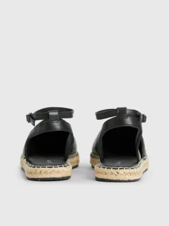 Calvin Klein Leather Hybrid Espadrilles 11 Calvin Klein Leather Hybrid Espadrilles -Calvin Cloth Shop HW0HW01459 BEH alternate3