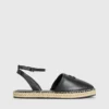 Calvin Klein Leather Hybrid Espadrilles -Calvin Cloth Shop HW0HW01459 BEH main