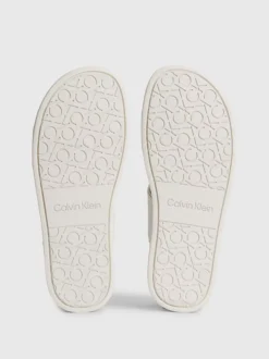 Calvin Klein Recycled Logo Jacquard Sandals 12 Calvin Klein Recycled Logo Jacquard Sandals -Calvin Cloth Shop HW0HW01491 02R alternate4