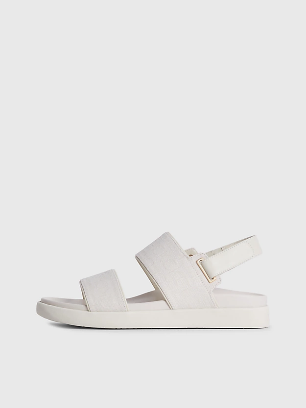 Calvin Klein Recycled Logo Jacquard Sandals 8 Calvin Klein Recycled Logo Jacquard Sandals - Image 6