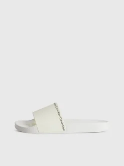 Calvin Klein Monochrome Sliders -Calvin Cloth Shop HW0HW01526 YBJ alternate5