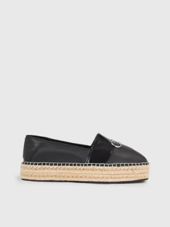 Calvin Klein Leather Espadrilles
