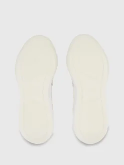 Calvin Klein Leather Platform Wedge Trainers -Calvin Cloth Shop HW0HW01647 0IO alternate4