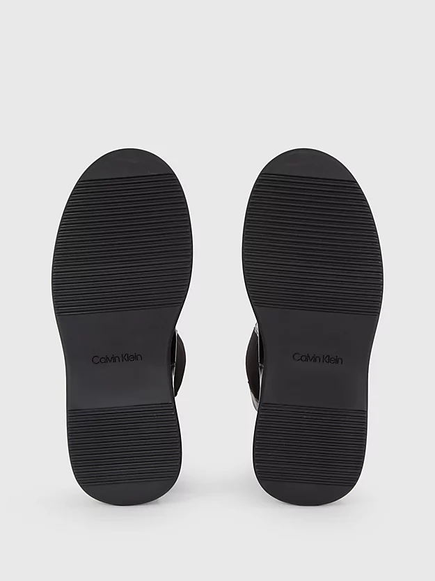 Calvin Klein Leather Platform Chelsea Boots 7 Calvin Klein Leather Platform Chelsea Boots - Image 5
