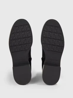 Calvin Klein Leather Ankle Boots -Calvin Cloth Shop HW0HW01700 BEH alternate4