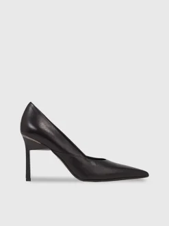 Calvin Klein Leather Stiletto Pumps