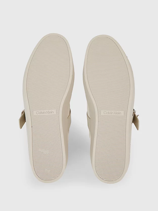 Calvin Klein Suede High-Top Platform Trainers 7 Calvin Klein Suede High-Top Platform Trainers - Image 5