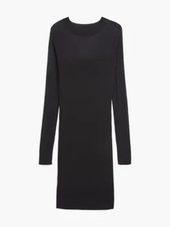 Calvin Klein Long Sleeve Knit Midi Dress -Calvin Cloth Shop J20J220981 BEH alternate5