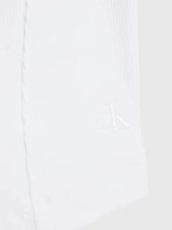 Calvin Klein Cotton Rib Hook And Eye T-shirt -Calvin Cloth Shop J20J221498 YAF alternate7