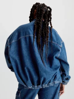 Calvin Klein Relaxed Denim Shirt Jacket -Calvin Cloth Shop J20J221507 1A4 alternate2