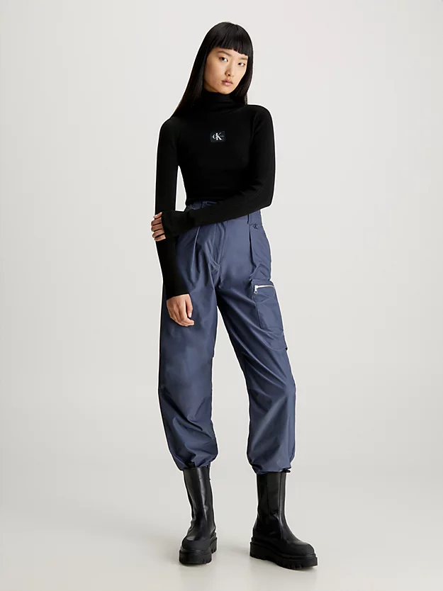 Calvin Klein Slim Ribbed Roll Neck Jumper 7 Calvin Klein Slim Ribbed Roll Neck Jumper - Image 5