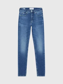Calvin Klein High Rise Super Skinny Ankle Jeans -Calvin Cloth Shop J20J221773 1BJ alternate5
