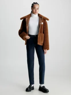 Calvin Klein High Rise Mom Jeans -Calvin Cloth Shop J20J221786 1BJ alternate3