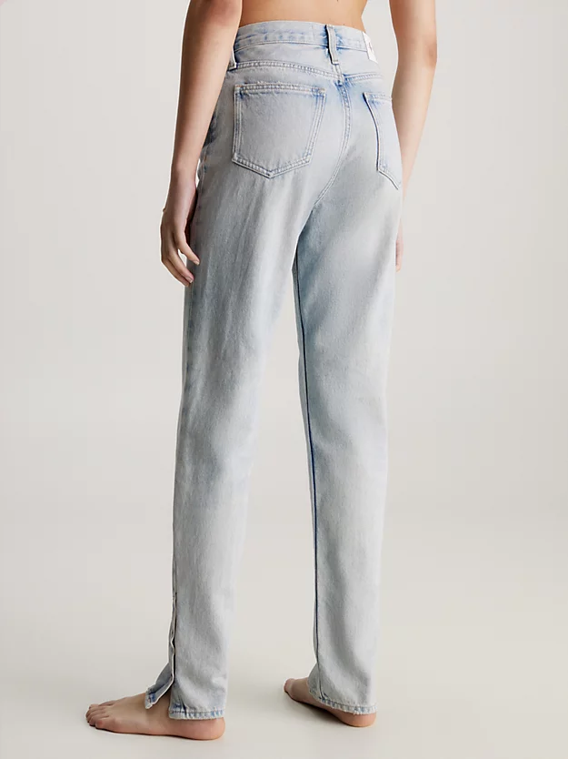 Calvin Klein Button Hem Mom Jeans 5 Calvin Klein Button Hem Mom Jeans - Image 3