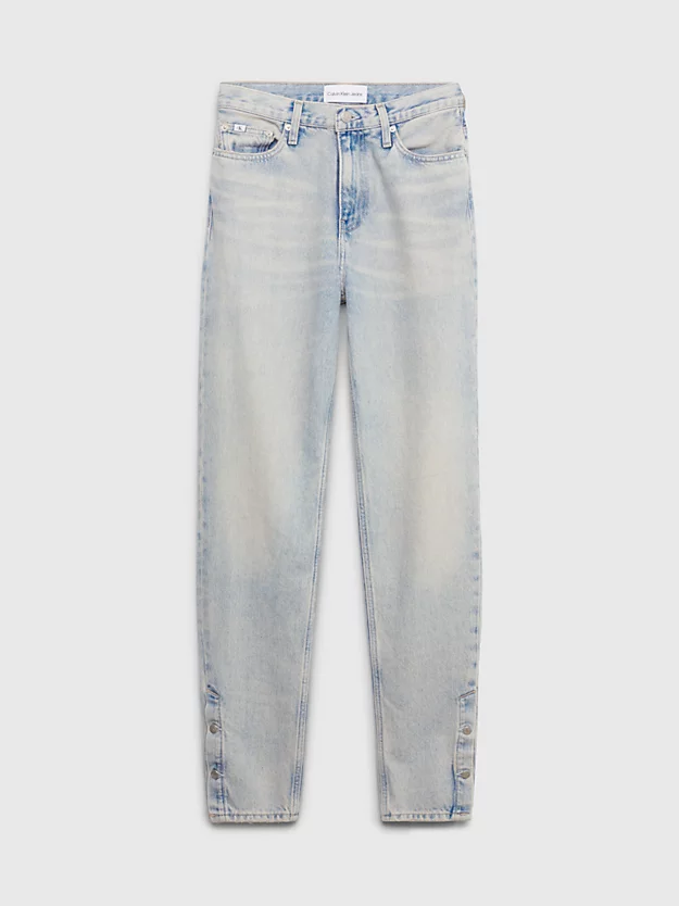 Calvin Klein Button Hem Mom Jeans 8 Calvin Klein Button Hem Mom Jeans - Image 6