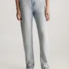 Calvin Klein Button Hem Mom Jeans