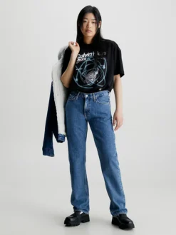 Calvin Klein Low Rise Straight Jeans 12 Calvin Klein Low Rise Straight Jeans -Calvin Cloth Shop J20J221798 1A4 alternate4