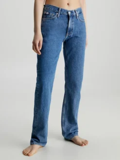 Calvin Klein Low Rise Straight Jeans