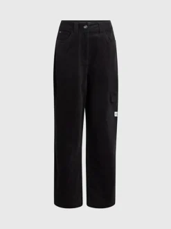 Calvin Klein High Rise Corduroy Cargo Pants 13 Calvin Klein High Rise Corduroy Cargo Pants -Calvin Cloth Shop J20J221861 BEH alternate5
