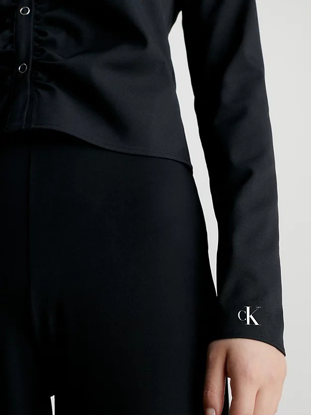 Calvin Klein Fitted Long Sleeve Shirt 6 Calvin Klein Fitted Long Sleeve Shirt - Image 4