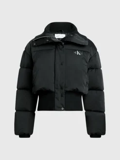 Calvin Klein Short Padded Bomber Jacket -Calvin Cloth Shop J20J221899 BEH alternate5