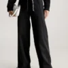 Calvin Klein Logo Tape Wide Leg Joggers -Calvin Cloth Shop J20J221916 BEH main