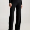 Calvin Klein Strap Detail Flared Jersey Trousers 1 Calvin Klein Strap Detail Flared Jersey Trousers -Calvin Cloth Shop J20J221919 BEH main