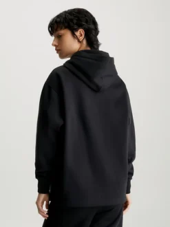 Calvin Klein Oversized Logo Tape Hoodie -Calvin Cloth Shop J20J221942 BEH alternate2