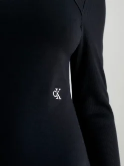 Calvin Klein Milano Jersey Cut Out Dress -Calvin Cloth Shop J20J221984 BEH alternate3